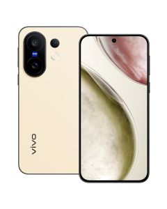 هاتف ذكي Vivo X200 FE ثنائي الشريحة بذاكرة وصول عشوائي (RAM) سعة 12 جيجابايت وذاكرة تخزين 512 جيجابايت وشبكة 5G باللون الأصفر، إصدار الشرق الأوسط