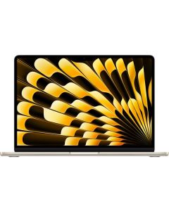 Apple MacBook Air 2024 13 Inch M3 Chip 8 Core CPU and 8 Core GPU 8GB RAM 512GB SSD Storage English Keyboard Starlight