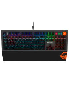 Meetion MK005 Colorful Adjustable Rainbow Backlight Mechanical Gaming Keyboard