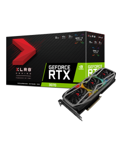 بطاقة PNY GeForce RTX 3070 8GB XLR8 Gaming REVEL EPIC-X RGB Triple Fan Edition