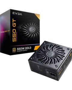 EVGA SuperNOVA 550 GA، 80 Plus Gold 550W، وحدات كاملة، وضع Eco، تتضمن جهاز اختبار ذاتي للتشغيل، حجم صغير 150 مم، مزود طاقة