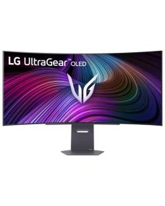 LG UltraGear 45GX90SA-B 45" OLED WQHD 3440x1440 240Hz Curved Gaming Monitor – 800R Curvature, 0.03ms Response Time, NVIDIA G-SYNC & AMD FreeSync Premium, HDR10, DisplayHDR True Black 400, webOS 24 Smart Features