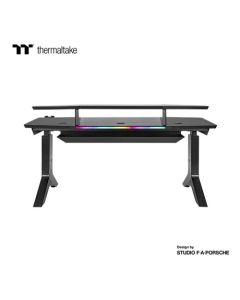 Thermaltake ARGENT P900 Smart Gaming Desk – Design by Studio F. A. Porsche Height‑Adjustable 70–100 cm, Integrated RGB, Dual‑Motor, Wi‑Fi App Control