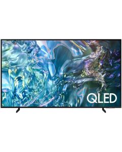 سامسونج تلفزيون ذكي QLED Q60D بحجم 85 بوصة مع تقنية Quantum Dot ودقة 4K محسّنة، سامسونج تي في بلس، تصميم AirSlim، تيزن – أسود