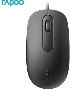Rapoo N200 Mouse Wired USB Black