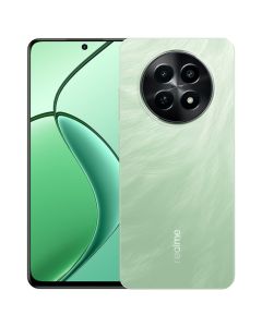 هاتف Realme 12X الذكي ثنائي الشريحة بذاكرة وصول عشوائي (RAM) سعة 8 جيجابايت وذاكرة تخزين 256 جيجابايت ويدعم تقنية 5G، إصدار الشرق الأوسط - أخضر ريشي
