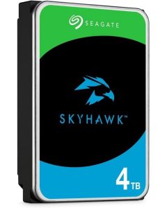 قرص صلب Seagate SkyHawk 4 تيرابايت وذاكرة تخزين مؤقتة 256 ميجابايت مقاس 3.5 بوصة