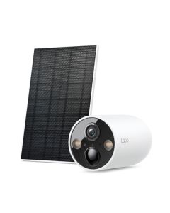TP-Link Tapo C425 Kit 2K Smart Wire-Free Security Camera & Solar Panel | Smart AI Detection – Identifies People, Pets, & Vehicles | Color Night Vision with Starlight Sensor | IP66 Weatherproof