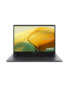 أسوس زينبوك 14 لاب توب UM3402YA-KM766W معالج AMD Ryzen 5 7430U، ذاكرة وصول عشوائي 8 جيجابايت، سعة تخزين 512 جيجابايت SSD، شاشة 14.0 بوصة 2.8K OLED، نظام تشغيل رسومات AMD Radeon، ويندوز 11 هوم، لوحة مفاتيح باللغة الإنجليزية/العربية، أسود
