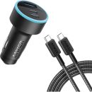 Anker 335 Car Charger With 2 Usb Type C PD Ports 67W Car Charger