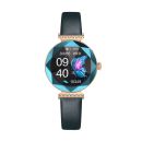 Green Lion Swarovski Smart Watch-Blue