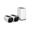 Eufy eufycam 3 2-Cam Kit, Outdoor Wireless Security Camera, 4K Camera with Integrated Solar Panel | eufy T88713W1
