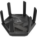 ASUS AXE7800 Tri-band WiFi 6E Router with New 6GHz Band, Enhanced Network Security, AiProtection Pro, ASUS Safe Browsing, and Sharable Secure VPN via Instant Guard.