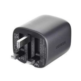 UGREEN Nexode 65W USB-C Wall Charger - 3 Ports - Space Gray